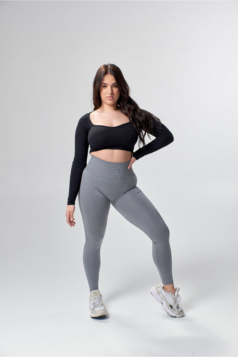 ICON Performance Leggings - Space Grey/Silver